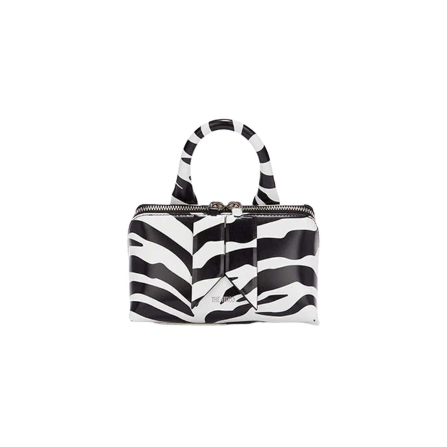 BAG -''FRIDAY'' WHITE AND BLACK MINI BAG - THE ATTICO