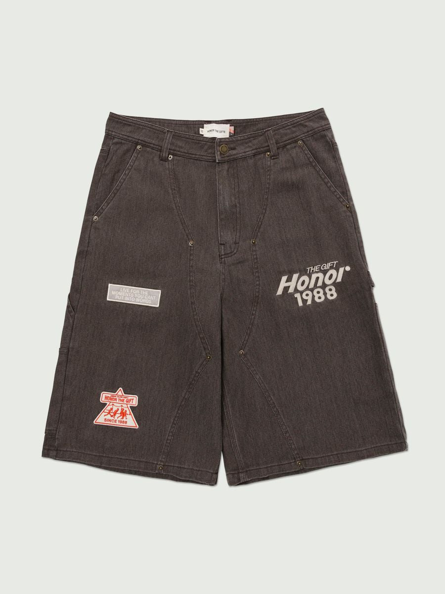 MEN - SHORT TWILL CARPENTER BROWN - HTG