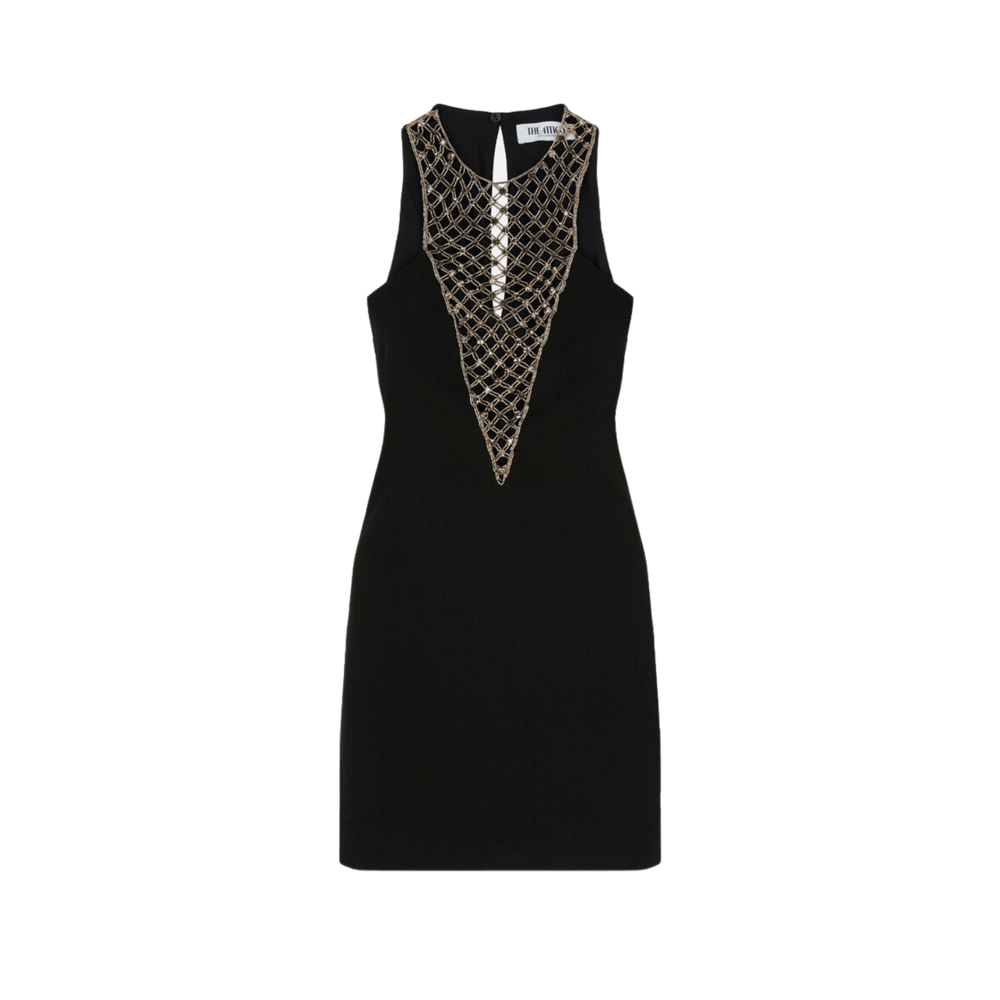 WOMEN - Mini Dress Sable Black - The Attico