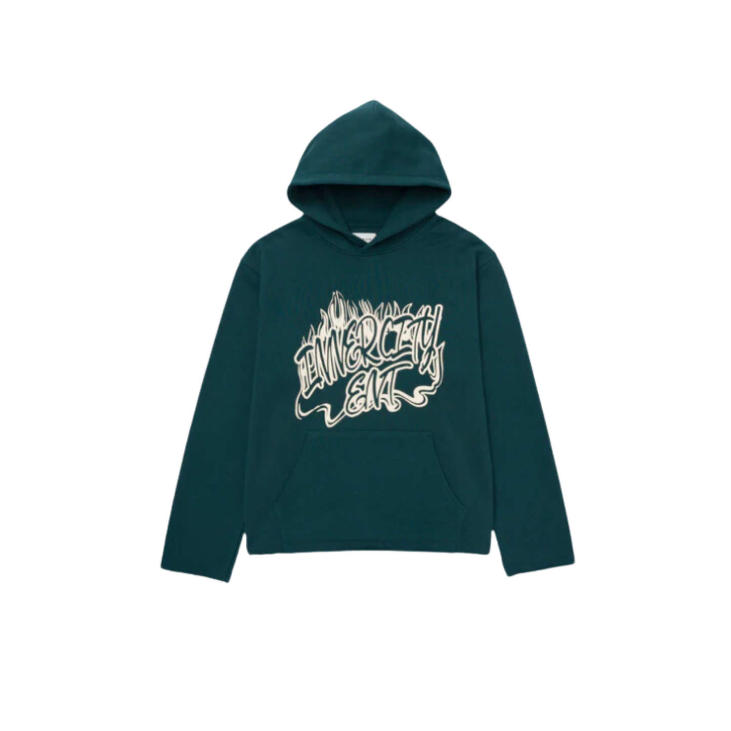 MEN -ENTERTAINMENT HOODIE Green Honor The Gift