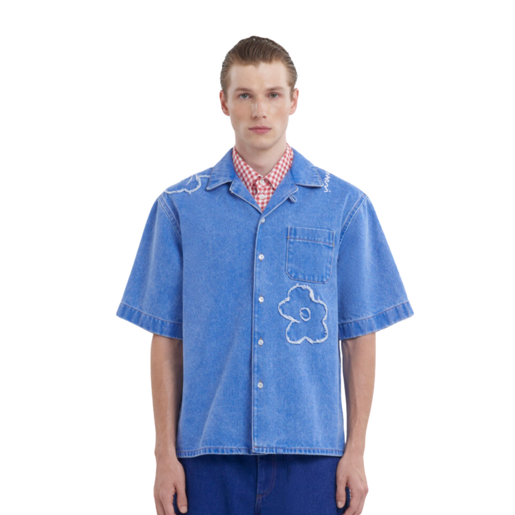 MEN - BOWLING SHIRT DENIM - Marni