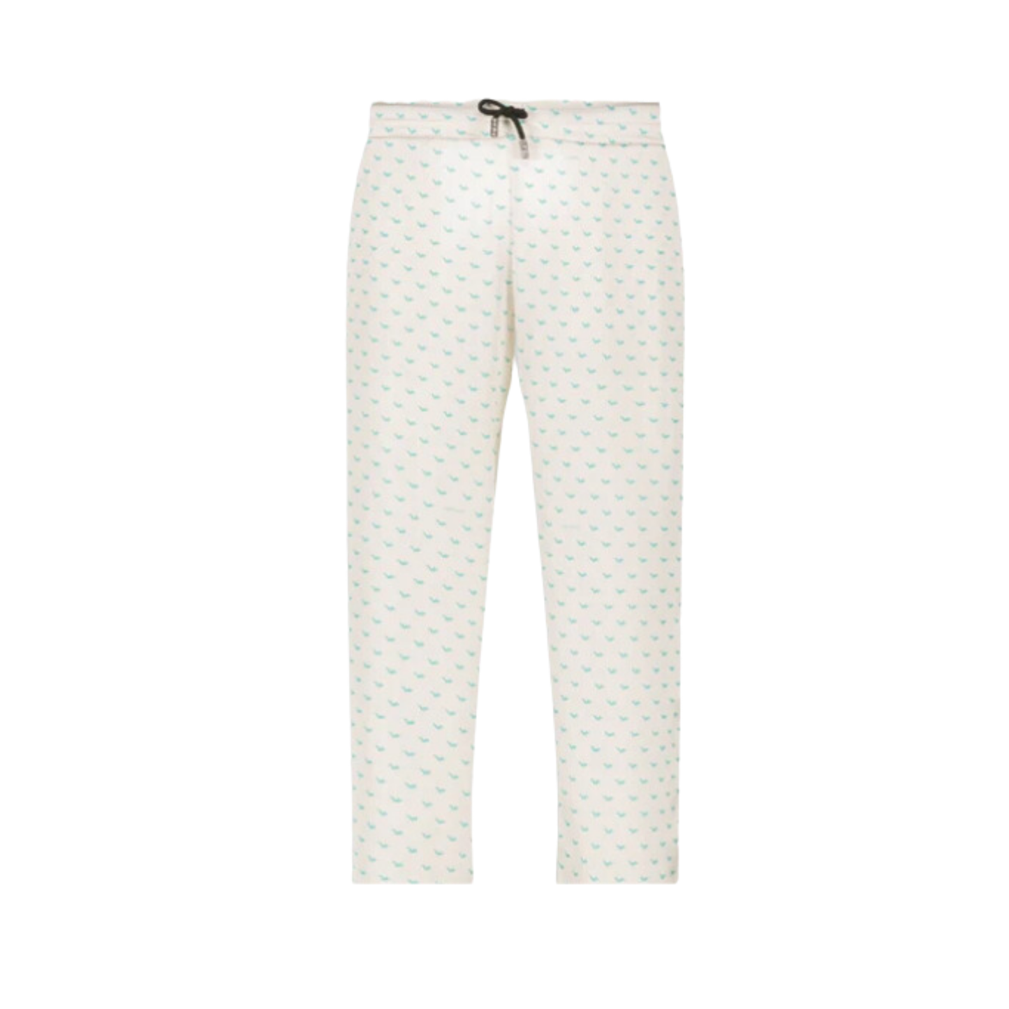 Swan Paris X Le Corner Saint Barth Collab Pantalon Blanc Et Bleu