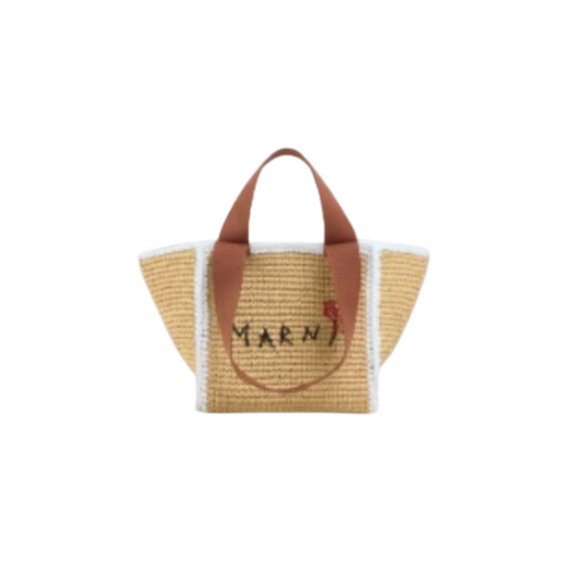 Bag Marni, cabas Natural Sillo