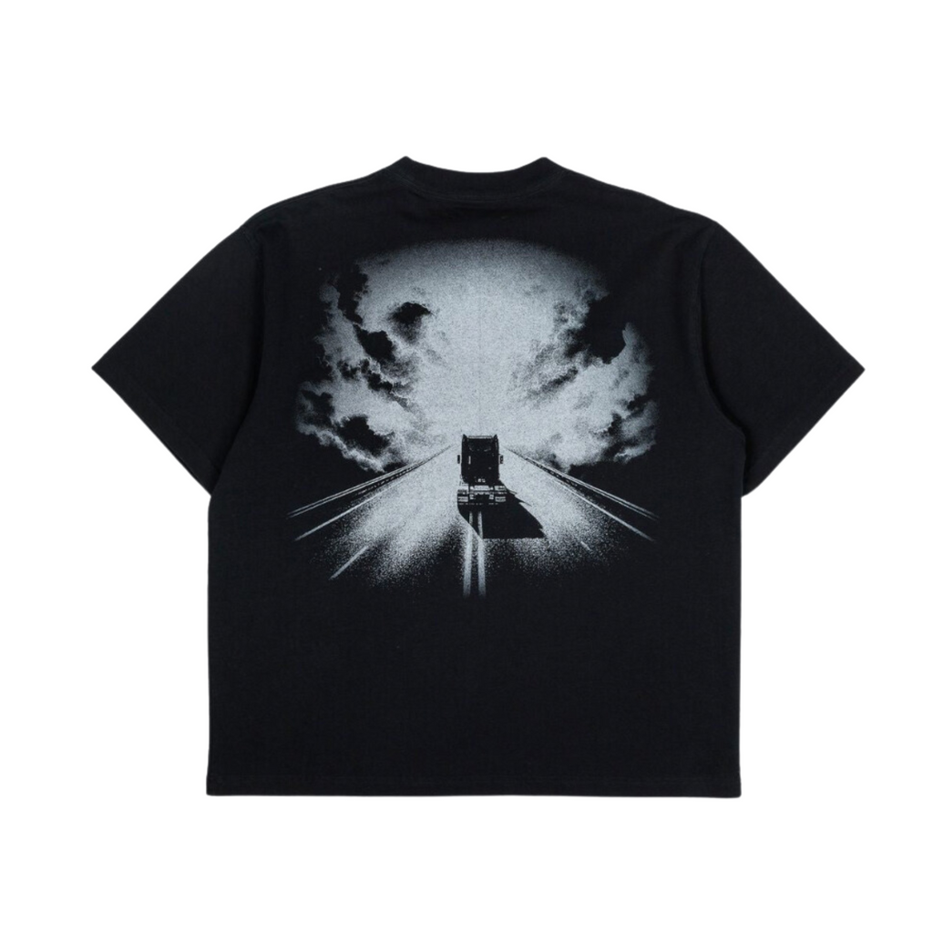MEN - T-SHIRT TRUCK HEAVYWEIGHT Black - Pleasures