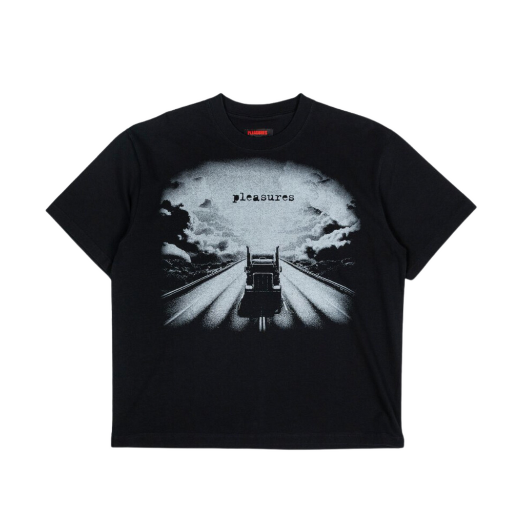 MEN - T-SHIRT TRUCK HEAVYWEIGHT Black - Pleasures