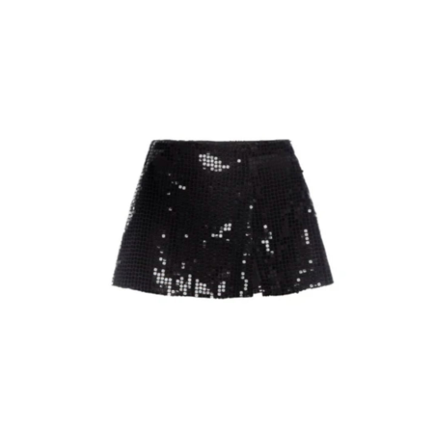 WOMEN - Micro Mini Skirt Black Sequin - Miaou