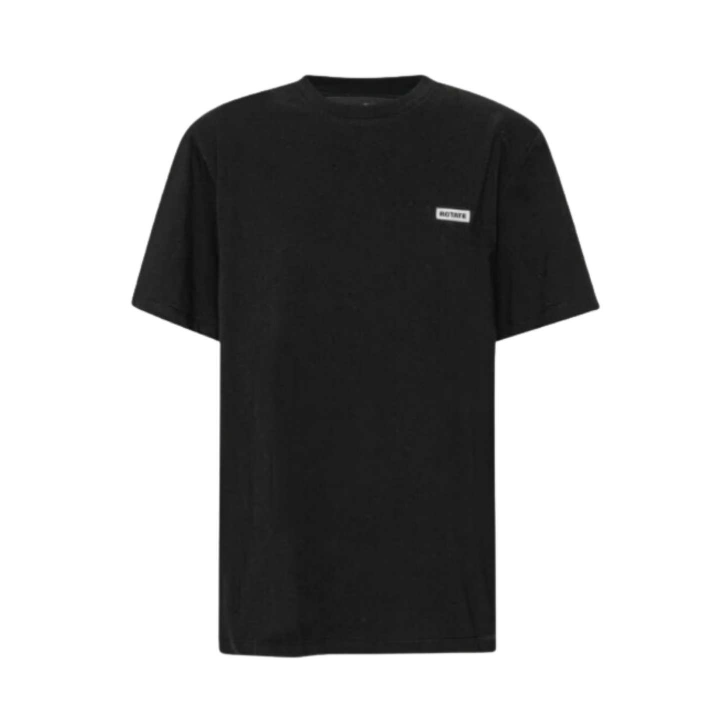 WOMEN - T-Shirt Oversized Black Rotate logo