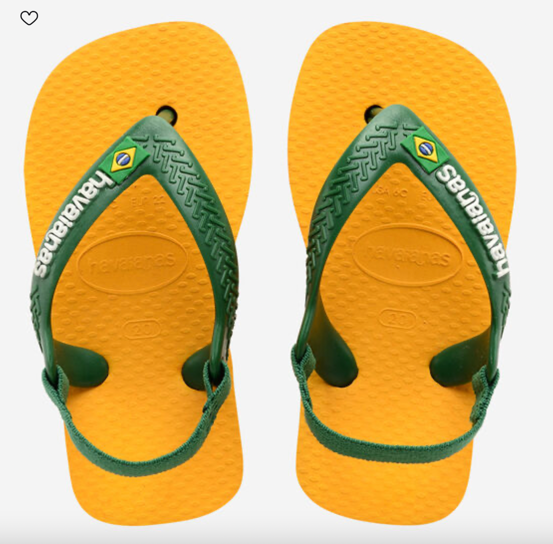 BABY - Havaianas Yellow/Green