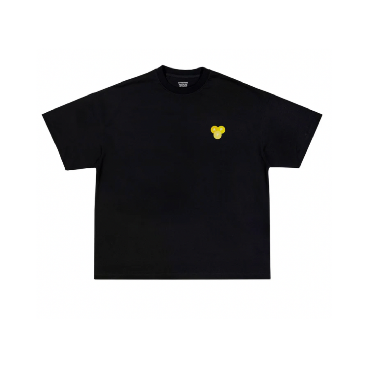 T-SHIRT Black/Yellow - APF