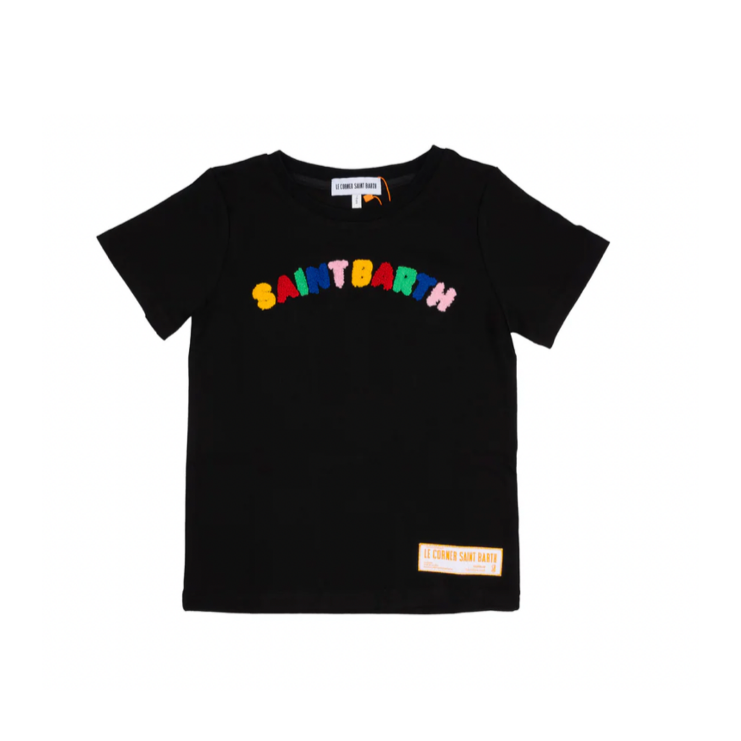 Le Corner Brand - Kids Rainbow T-Shirt Black