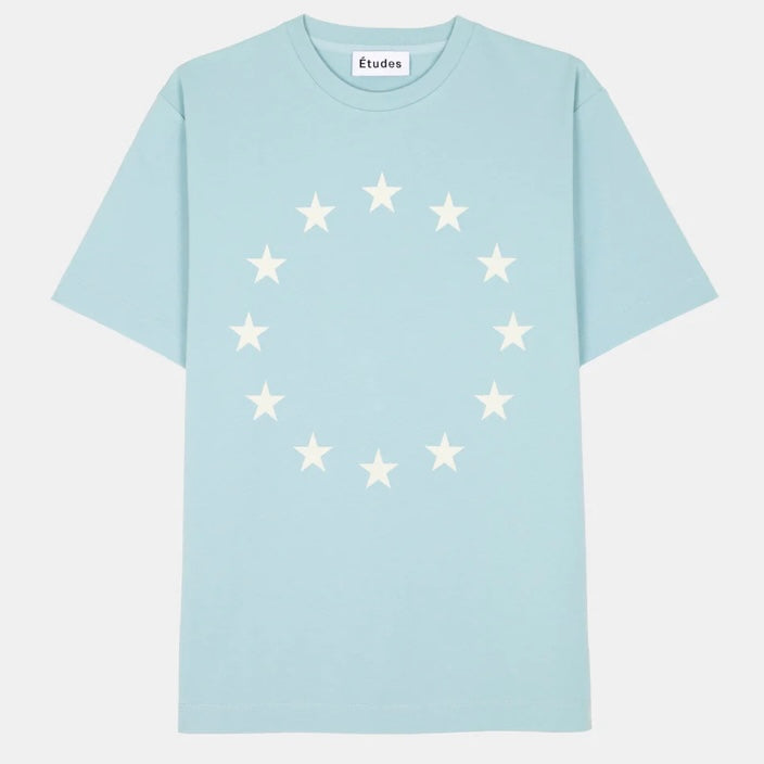 Études Europa Light T-Shirt Bleu