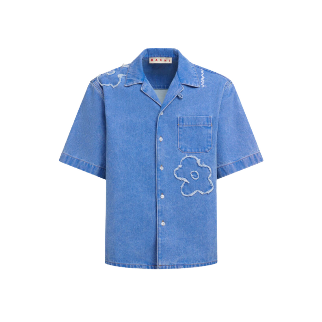 MEN - BOWLING SHIRT DENIM - Marni