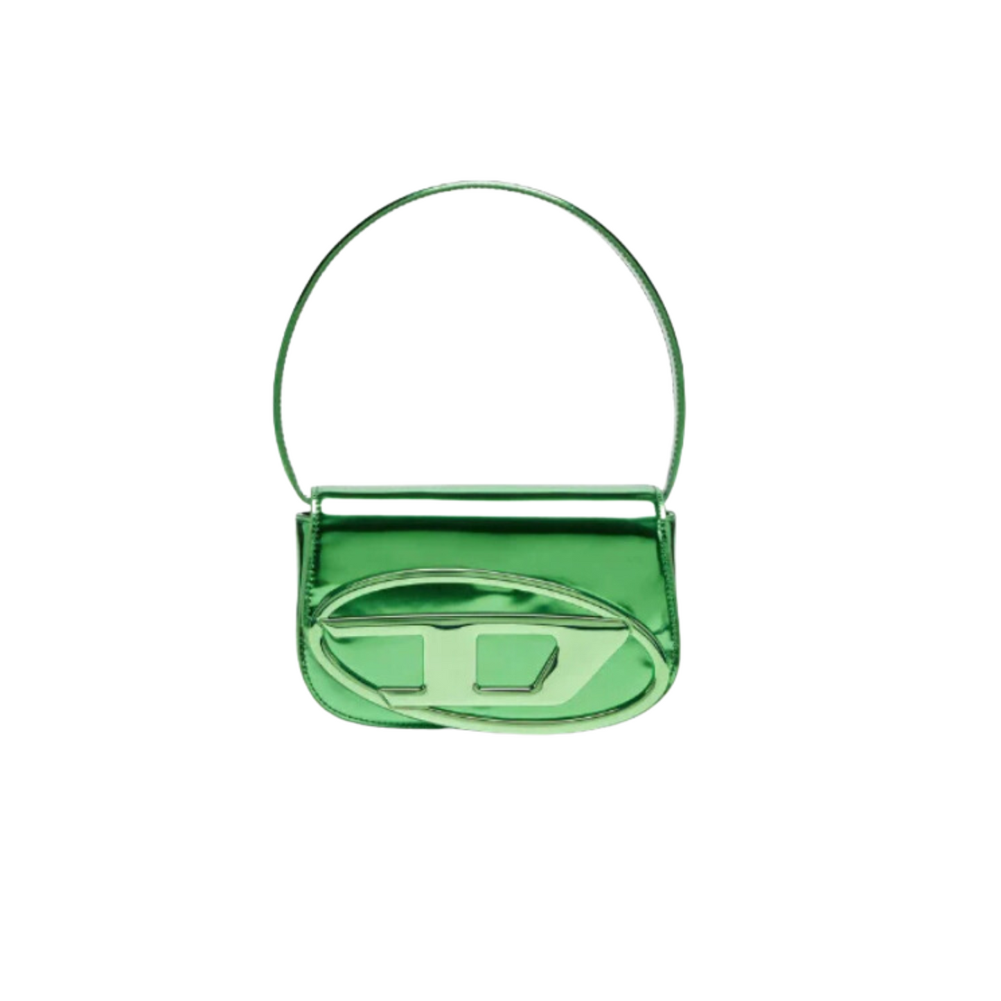 Bag - 1DR-Sac cuir effet miroir Green - Diesel