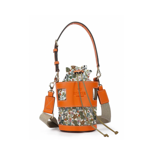 BAG - Riviera Basket Mini Orange - Cuba Lab x Le Corner