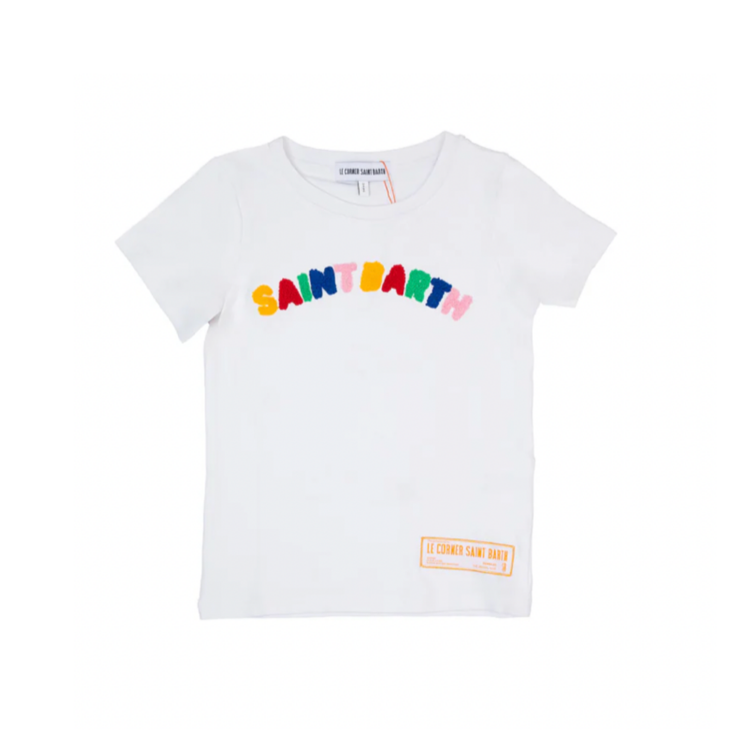 Le Corner Brand - Kids Rainbow T-Shirt White