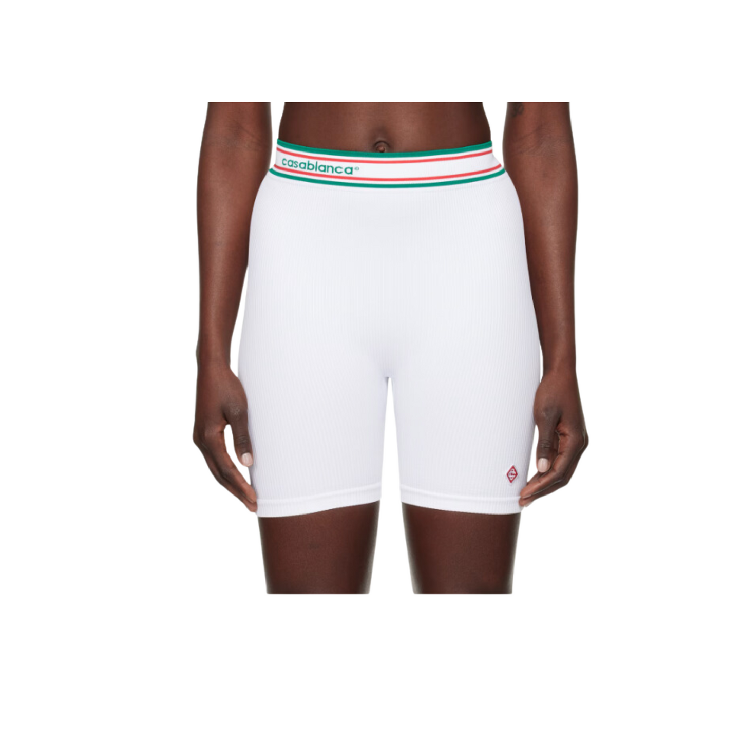 WOMEN - Sport Short White/Multi - Casa Blanca