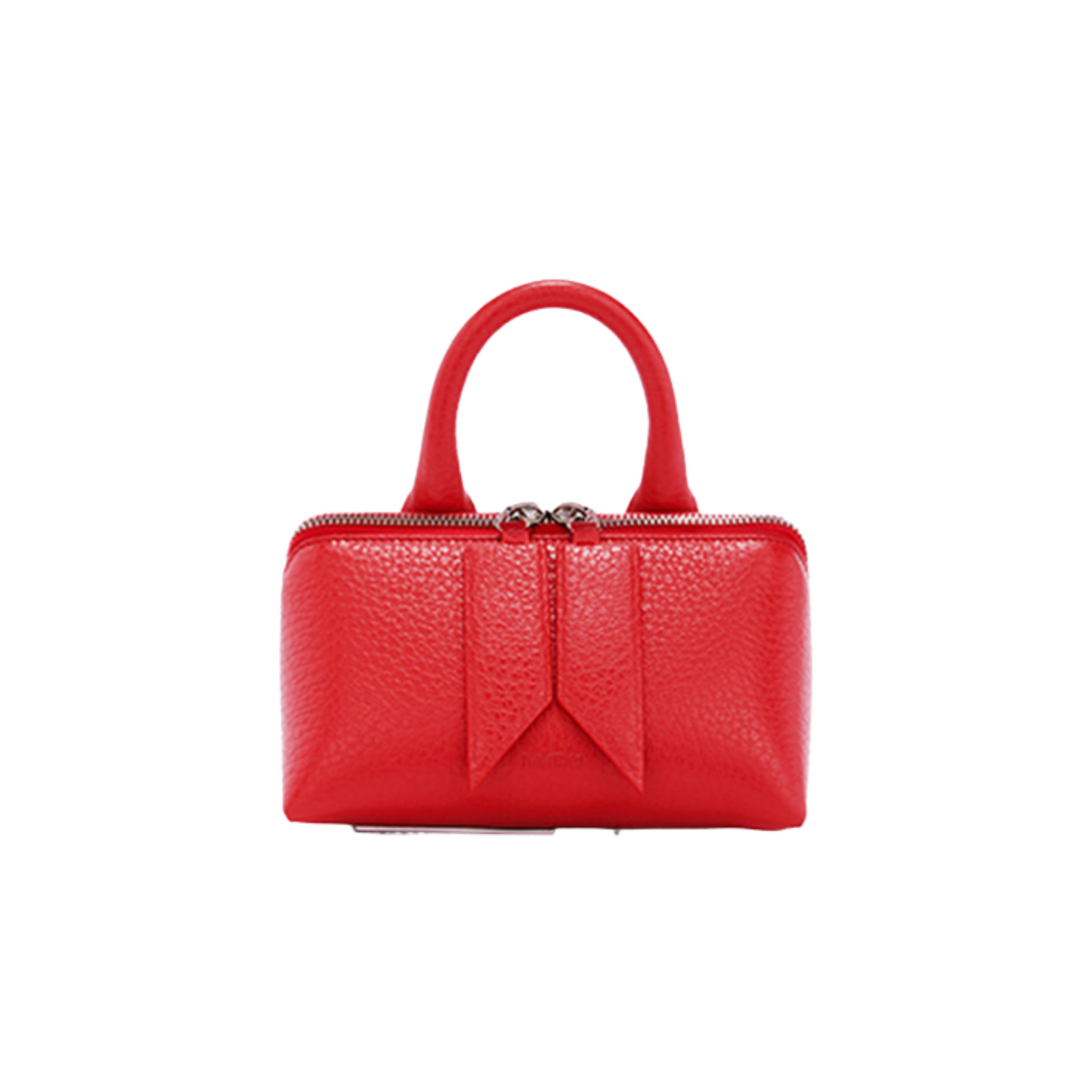 WOMEN - "Friday" Mini bag Grained leather red - The Attico