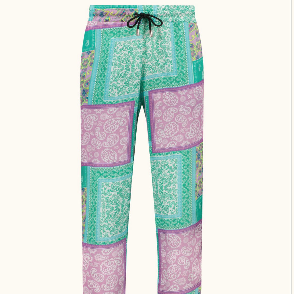 Swan Paris Bandana Pantalon Vert