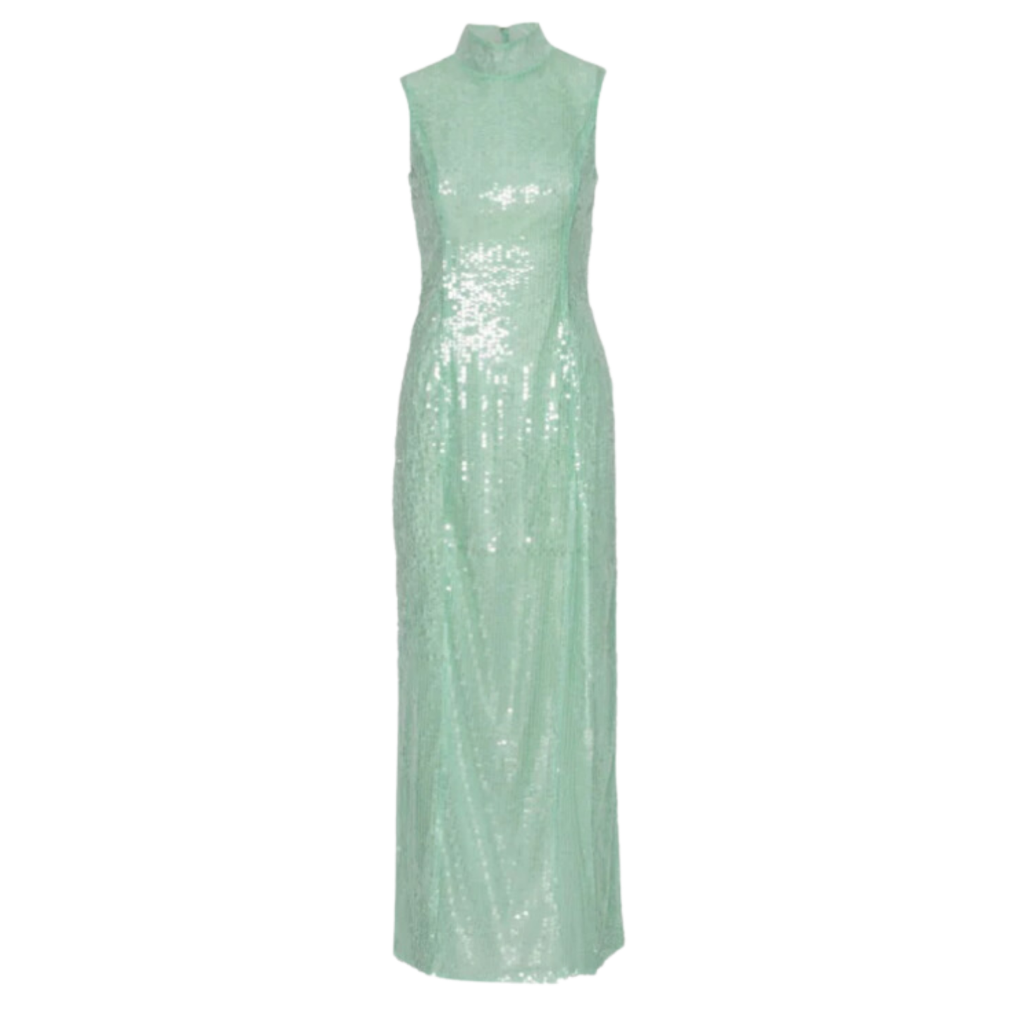 WOMEN - Dress Rotate Sequins Green