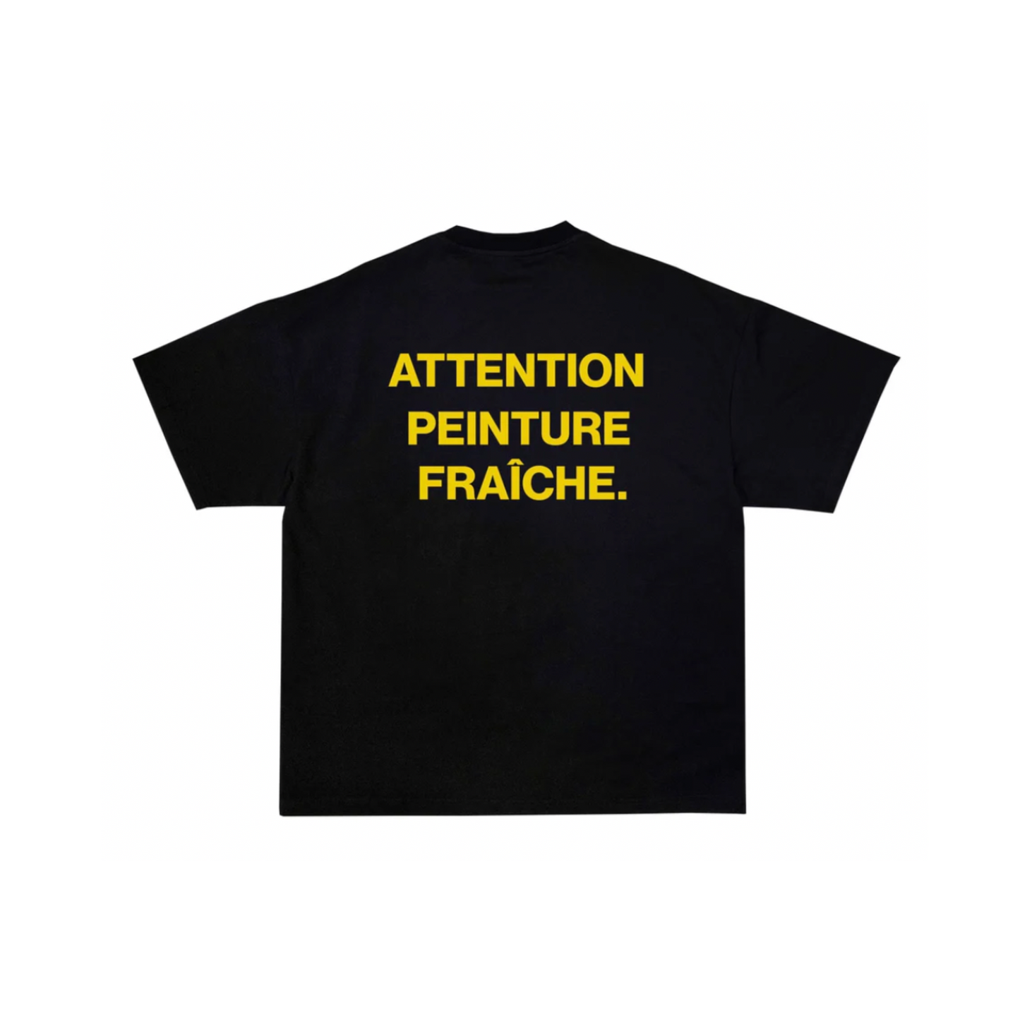 T-SHIRT Black/Yellow - APF