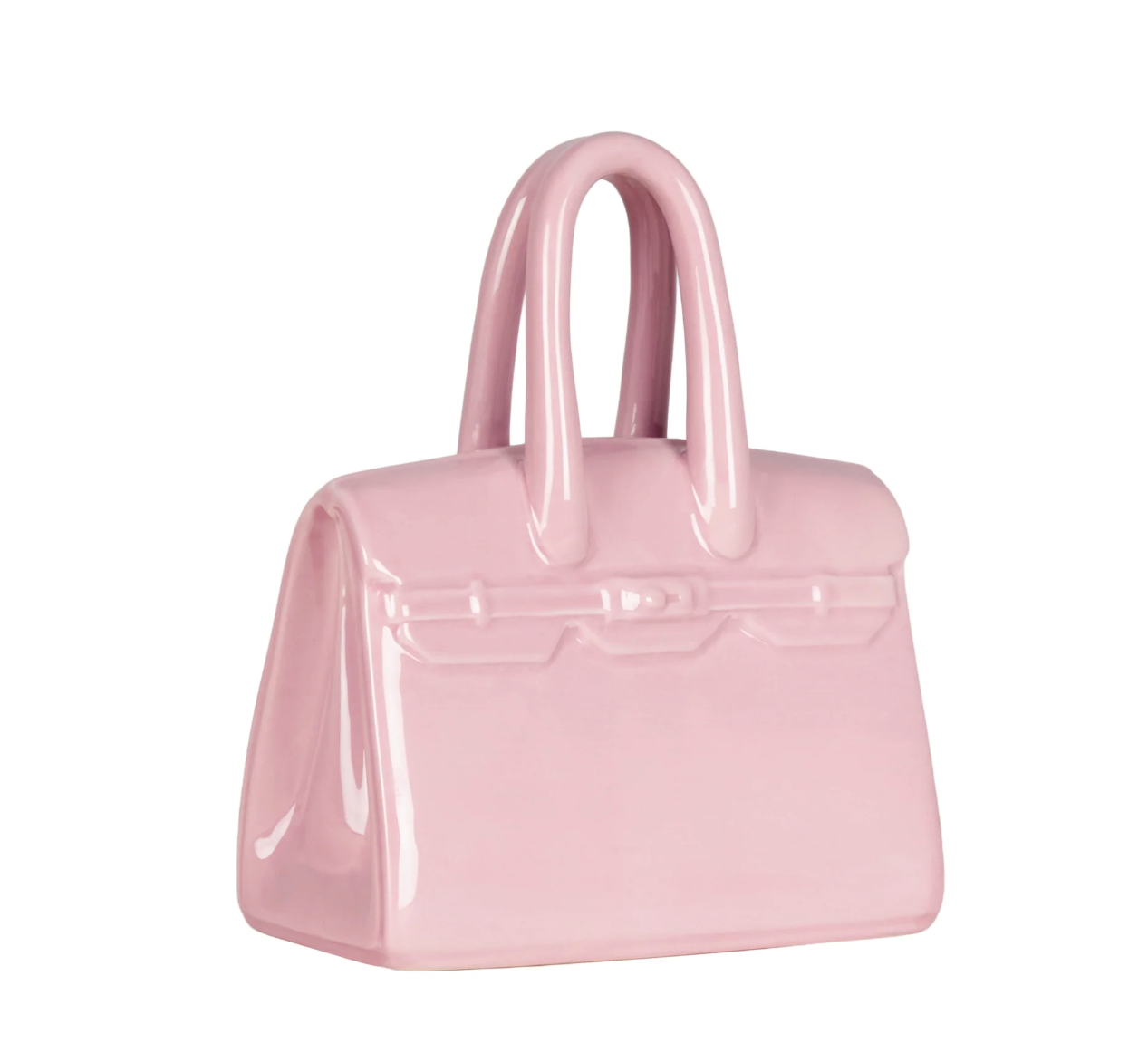 Money Bag Piggy Bank Pink - Curves