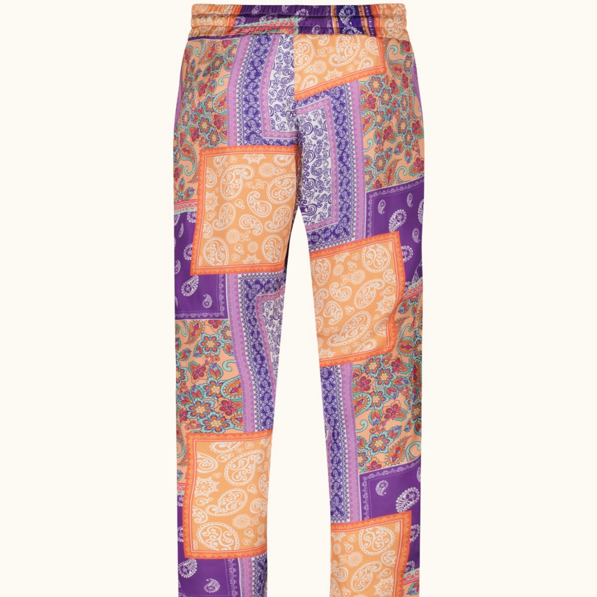 Swan Paris Bandana Pantalon Violet