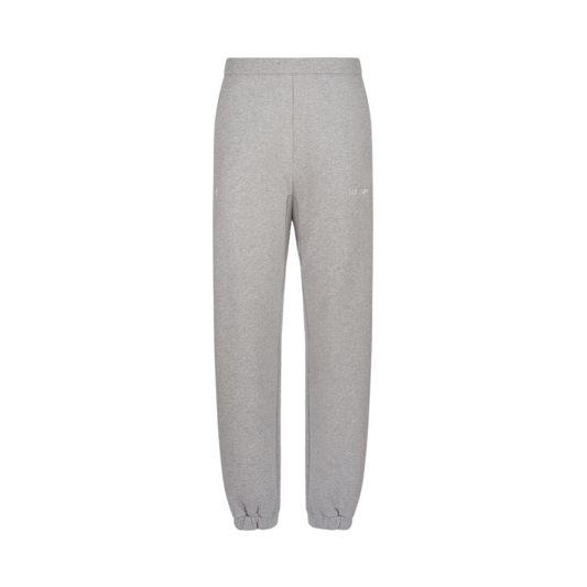 WOMEN - Long Pant Double american fleece Melange grey/beige - The Attico