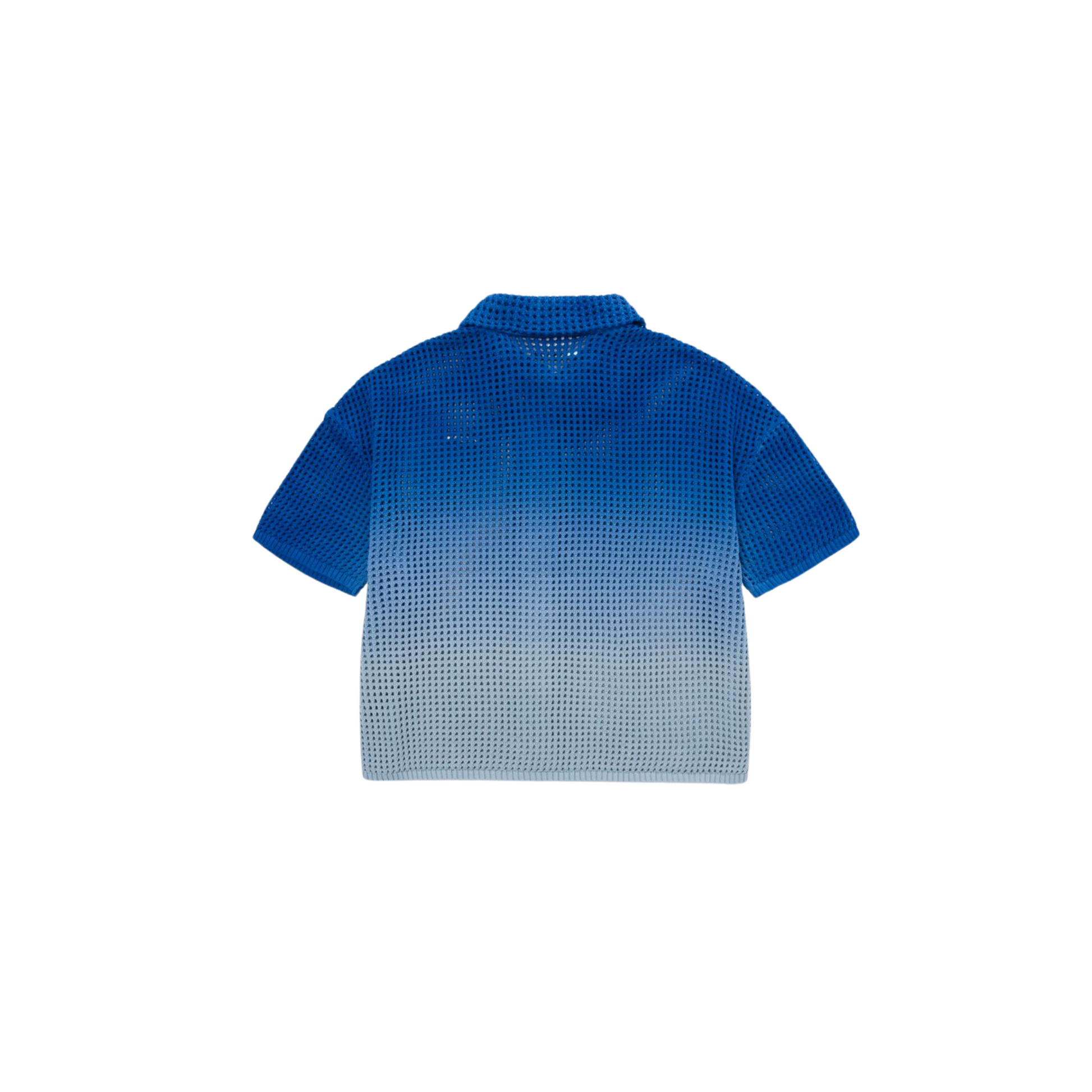 WOMEN - SHIRT CROCHE OMBRE BLUE - HTG