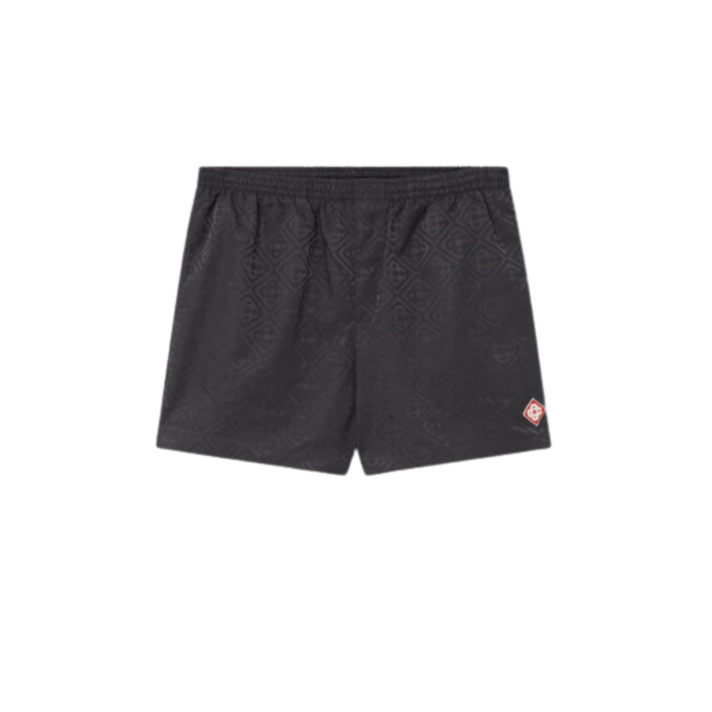 MEN - Jacquard Swim Short Black - Casa Blanca