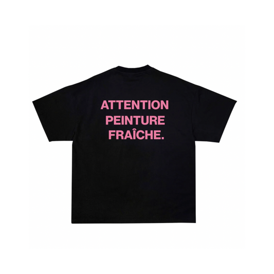 T-SHIRT Black/Pink - APF