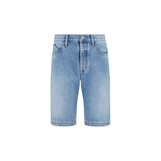 WOMEN - Short Pant Washed denim sky blue - The Attico