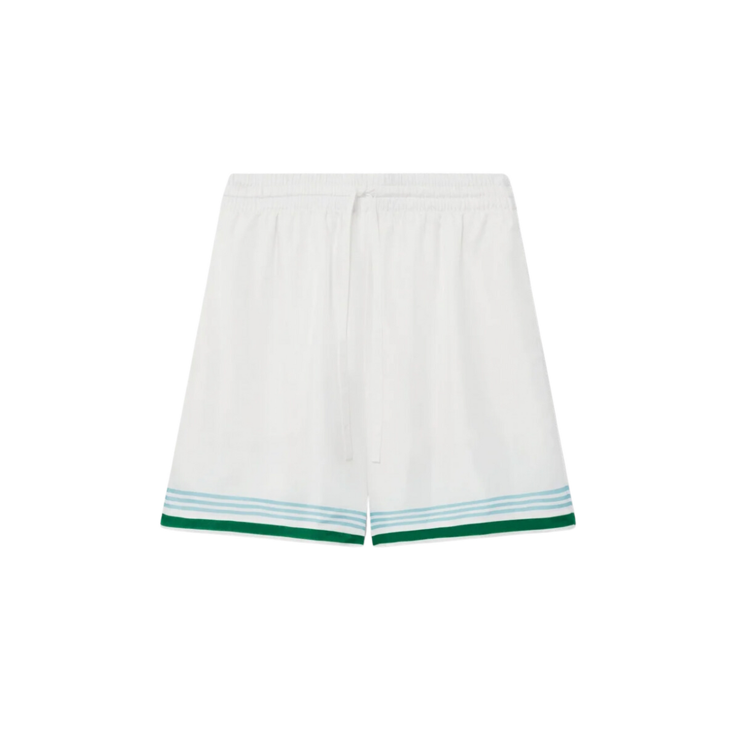 MEN - Short Silk Drawstring White - Casa Blanca